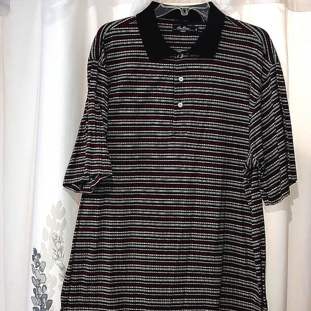 Men's golf shirt.  Large